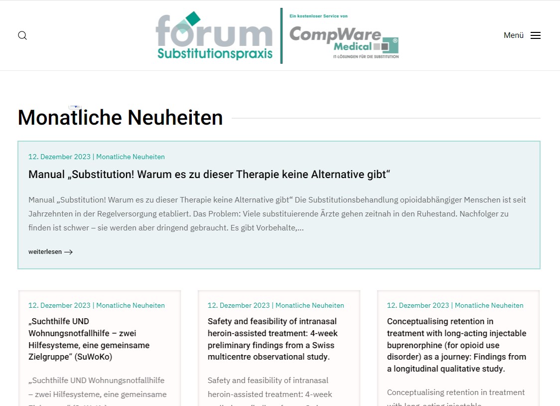Referenzen zu Dirk Heuser Consulting - Forum Substitutionspraxis